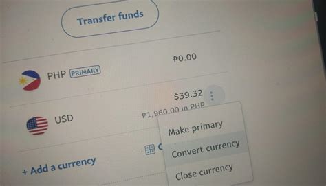 100 usd to php paypal.